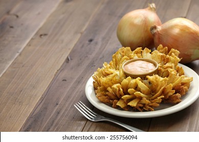 Homemade Blooming Onion, American Food