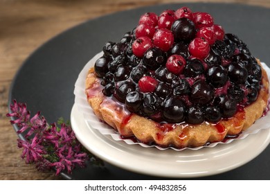 Homemade Blueberry Tart