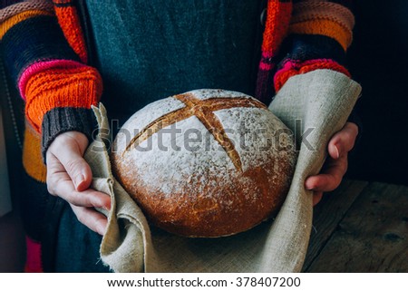 home-made bread