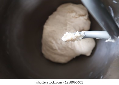 Homemade Bread, Dough. Dough Hook.