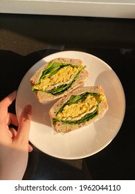 Homemade Breakfast Sandwich On The Go