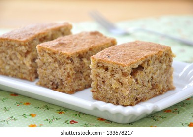 Homemade Carrot Hazelnut Cake