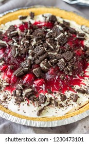 Homemade Cheery Cheesecake Pie