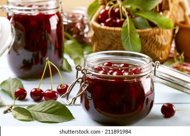 Homemade Cherry Compote