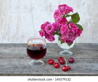 Similar Images Stock Photos Vectors Of Red Wine In A Glass And