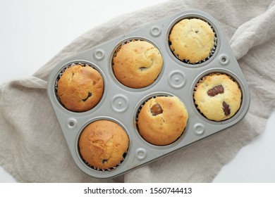 Homemade Chestnut In Muffin For Autumn Breakfast