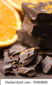 Homemade Chocolate With Orange