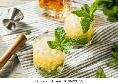 Homemade Derby Mint Julep With Kentucky Bourbon