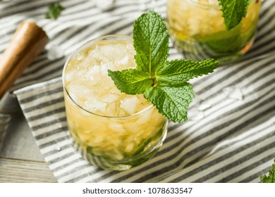 Homemade Derby Mint Julep With Kentucky Bourbon