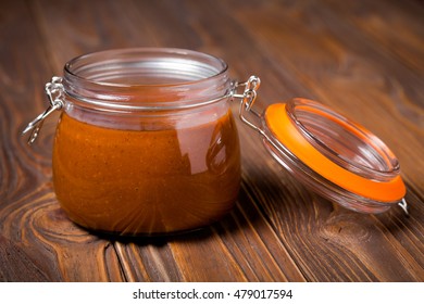 Homemade DIY Natural Healthy Barbecue Sauce. Delicous Bbq Marinade.