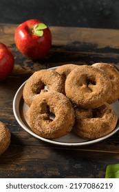 Homemade Fall Apple Cider Donuts Ready To Eat