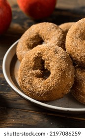 Homemade Fall Apple Cider Donuts Ready To Eat