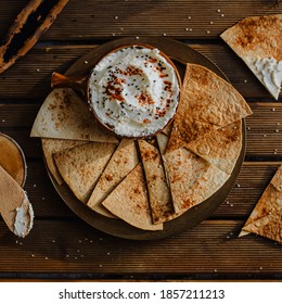 Homemade Feta Dip With Tortilla