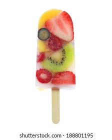 Homemade Fruit Ice Pop, Popsicle