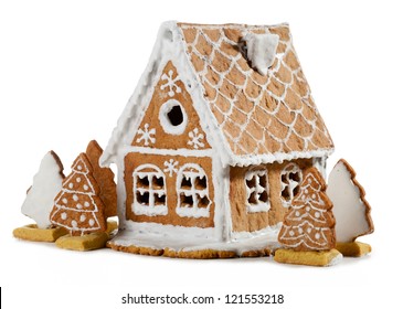 Homemade Gingerbread House