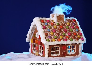 Homemade Gingerbread House