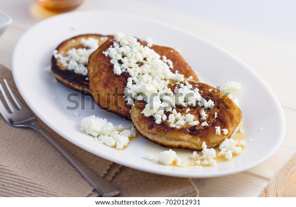 Homemade Gluten Free Pancakes Cottage Cheese Stock Photo Edit Now