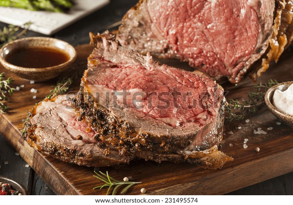 Homemade\
Grass Fed Prime Rib Roast with Herbs and\
Spices