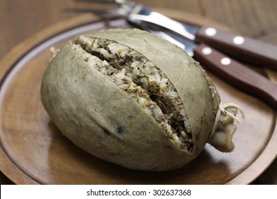 Homemade Haggis, Scotland Food