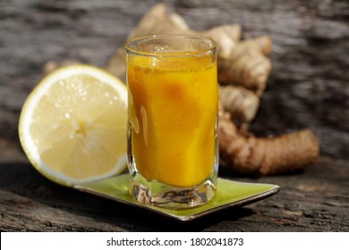 Homemade And Healthy,  Ginger Curcuma Shot