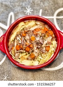 Homemade Hearty Turkey Noodle Soup