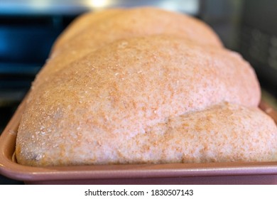 Homemade Honey Wheat Bread With A Honey Glaze