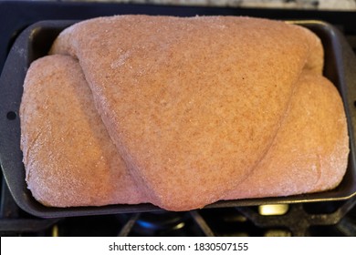 Homemade Honey Wheat Bread With A Honey Glaze