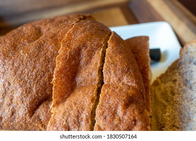 Homemade Honey Wheat Bread With A Honey Glaze