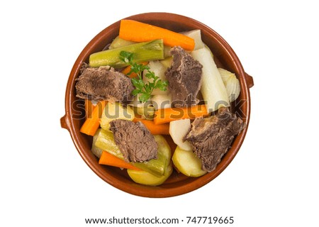 Similar – Beef Stew or Soup with Vegetables