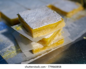 Homemade Lemon bars  - Shutterstock ID 779860858