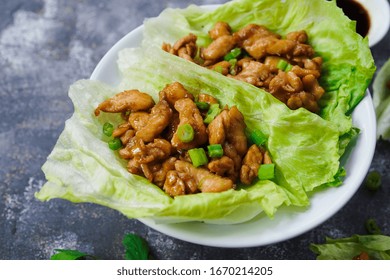 Chicken Lettuce Wraps Images Stock Photos Vectors Shutterstock