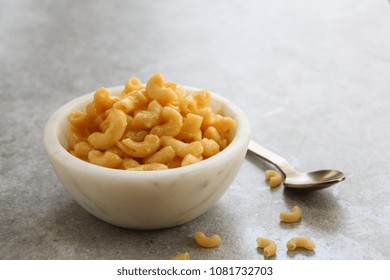 Homemade Mac N Cheese In A Bowl, Selective Focus