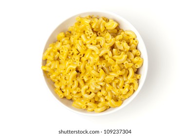 Homemade Macaroni And Cheese In A Bowl