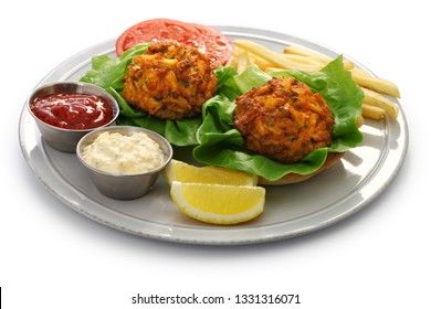 Homemade Maryland Crab Cake Plate