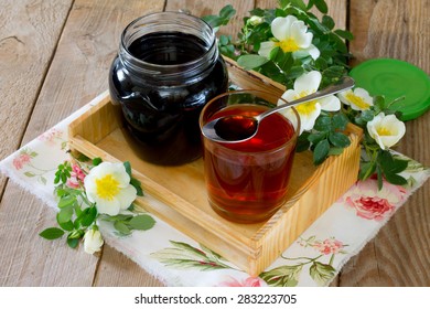 Homemade Medical Rosehip Syrup