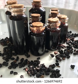 Homemade Medicine Making Elderberry Syrup 