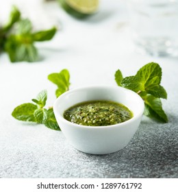 Homemade Mint Sauce