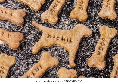 Homemade Oatmeal Dog Treats With Carrots