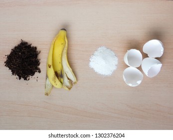 Homemade organic fertilizer made from kitchen scraps such as banana peel and egg shell. Important steps to take care of plants.