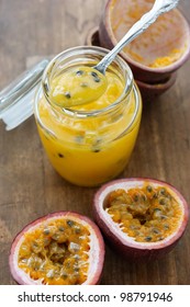 Homemade Passion Fruit Curd