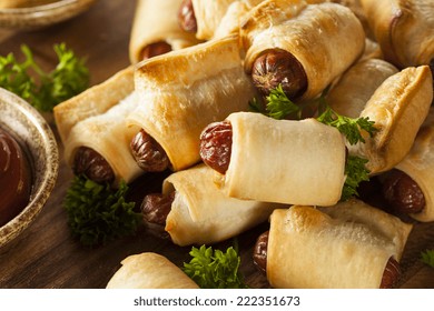 Homemade Pigs In A Blanket Ready To Eat