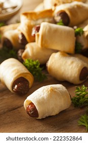 Homemade Pigs In A Blanket Ready To Eat