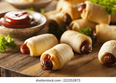 Homemade Pigs In A Blanket Ready To Eat