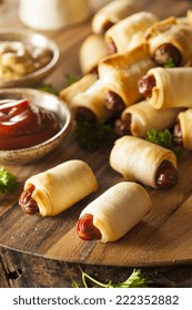 Homemade Pigs In A Blanket Ready To Eat