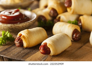 Homemade Pigs In A Blanket Ready To Eat