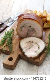 Homemade Porchetta, Italian Roast Pork