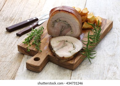 Homemade Porchetta, Italian Roast Pork