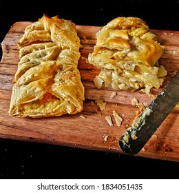 Homemade Puff Pastry With Durian Filling