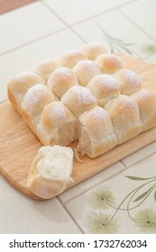 Homemade Pull Apart Bread.Tearing Bread