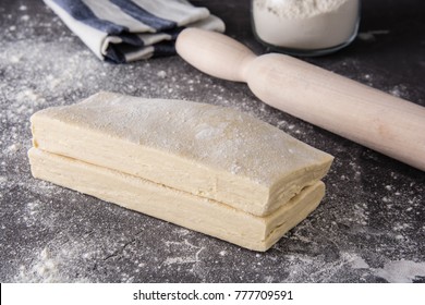 Homemade Raw Puff Pastry.